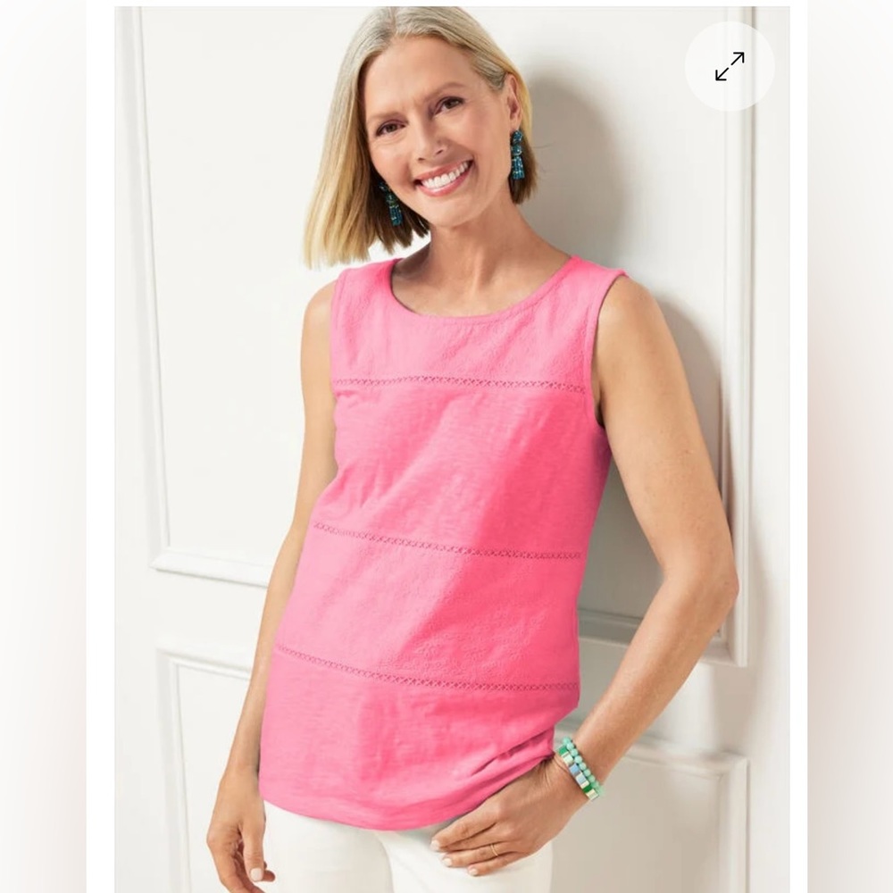 Eyelet Trim Shell